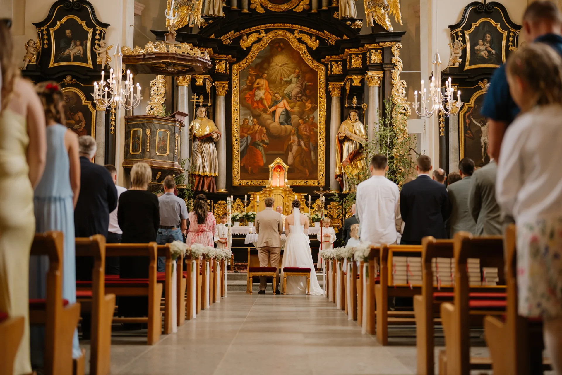 Hochzeit Anna & Johannes in Kirche Grainet & Hoamat Wirtshaus – Hochzeitsreportage von Vincent Würzinger, Bild 9 von 30